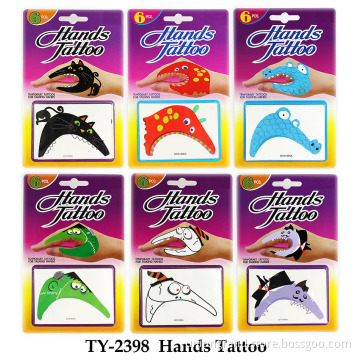 Six Styles Hand Tattoo
